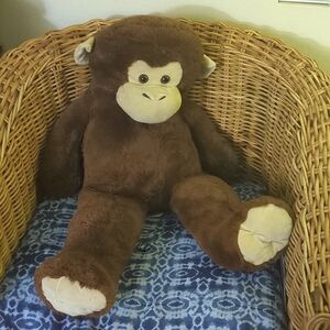 Cute stuffed monkey toy